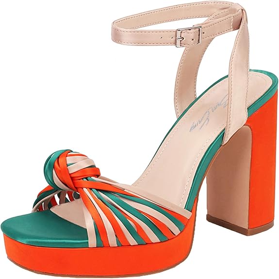 Strappy Platform Heels for Women