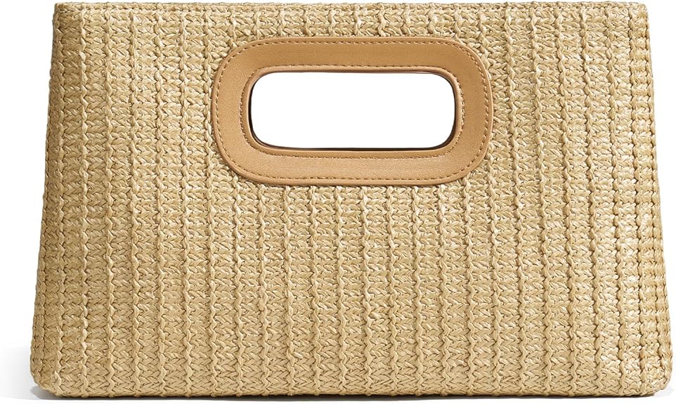 Straw Clutch Purses