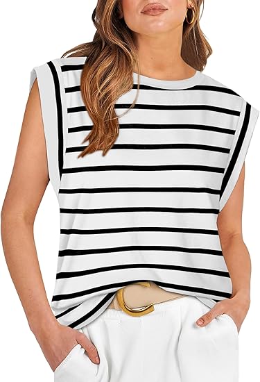  Casual Tank Loose Fit
