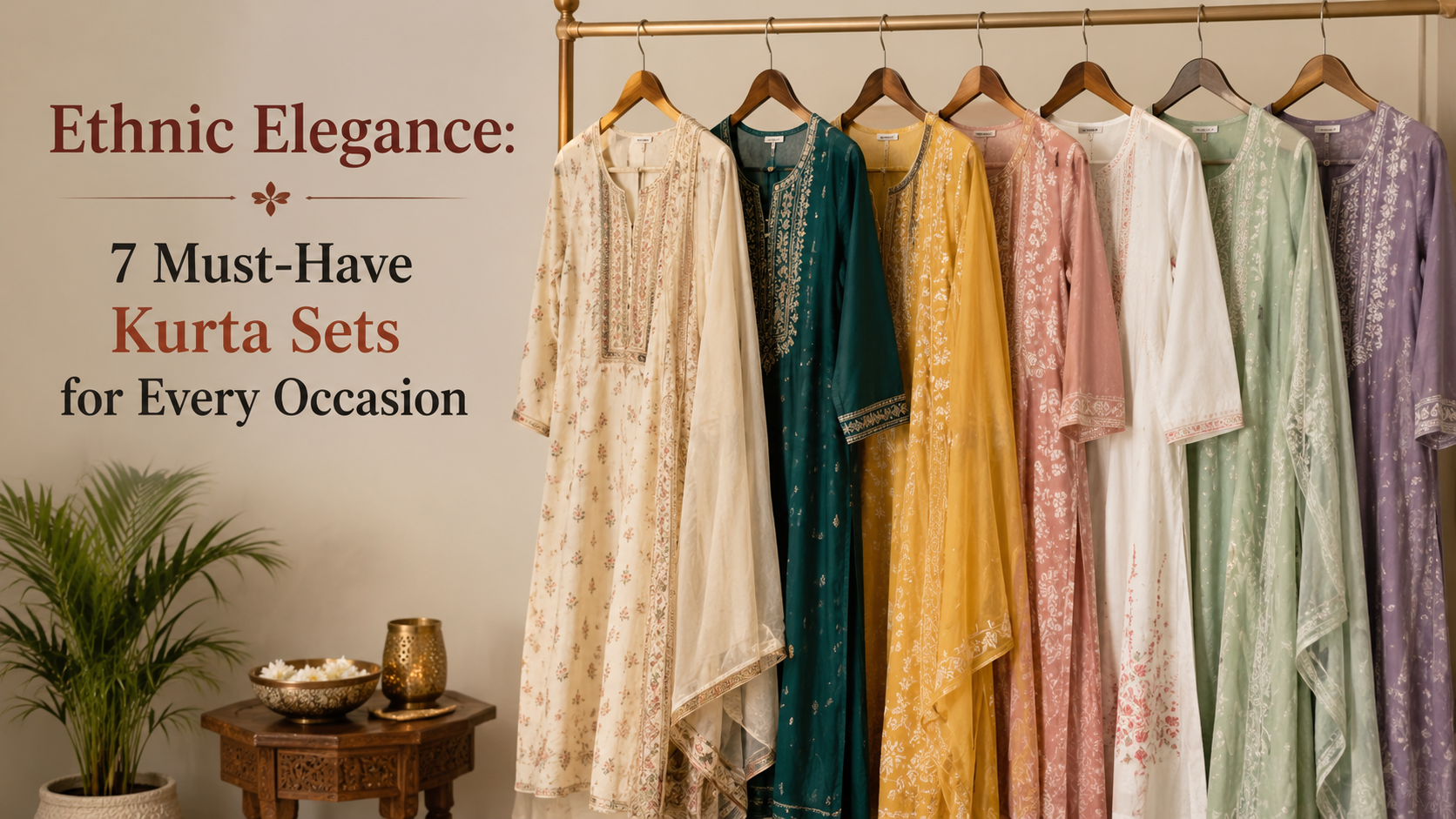 Ethnic Elegance: 7 Must-Have Kurta Sets for Every Occasion