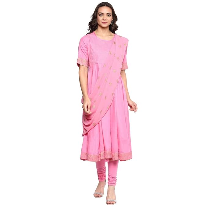 Printed Anarkali Suit