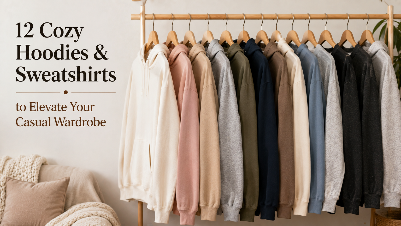 12 Cozy Hoodies & Sweatshirts to Elevate Your Casual Wardrobe