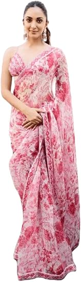  Saree With Blouse Piece